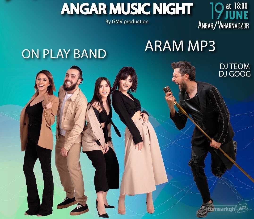Angar music night - Tomsarkgh.am - unified ticket system