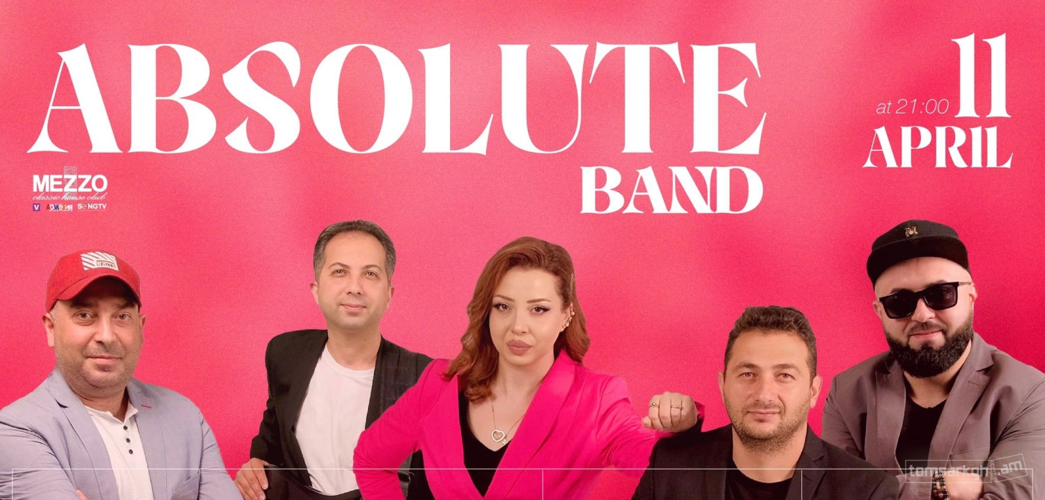 Absolute band at Mezzo - Տոմսարկղ.am - միասնական տոմսային համակարգ