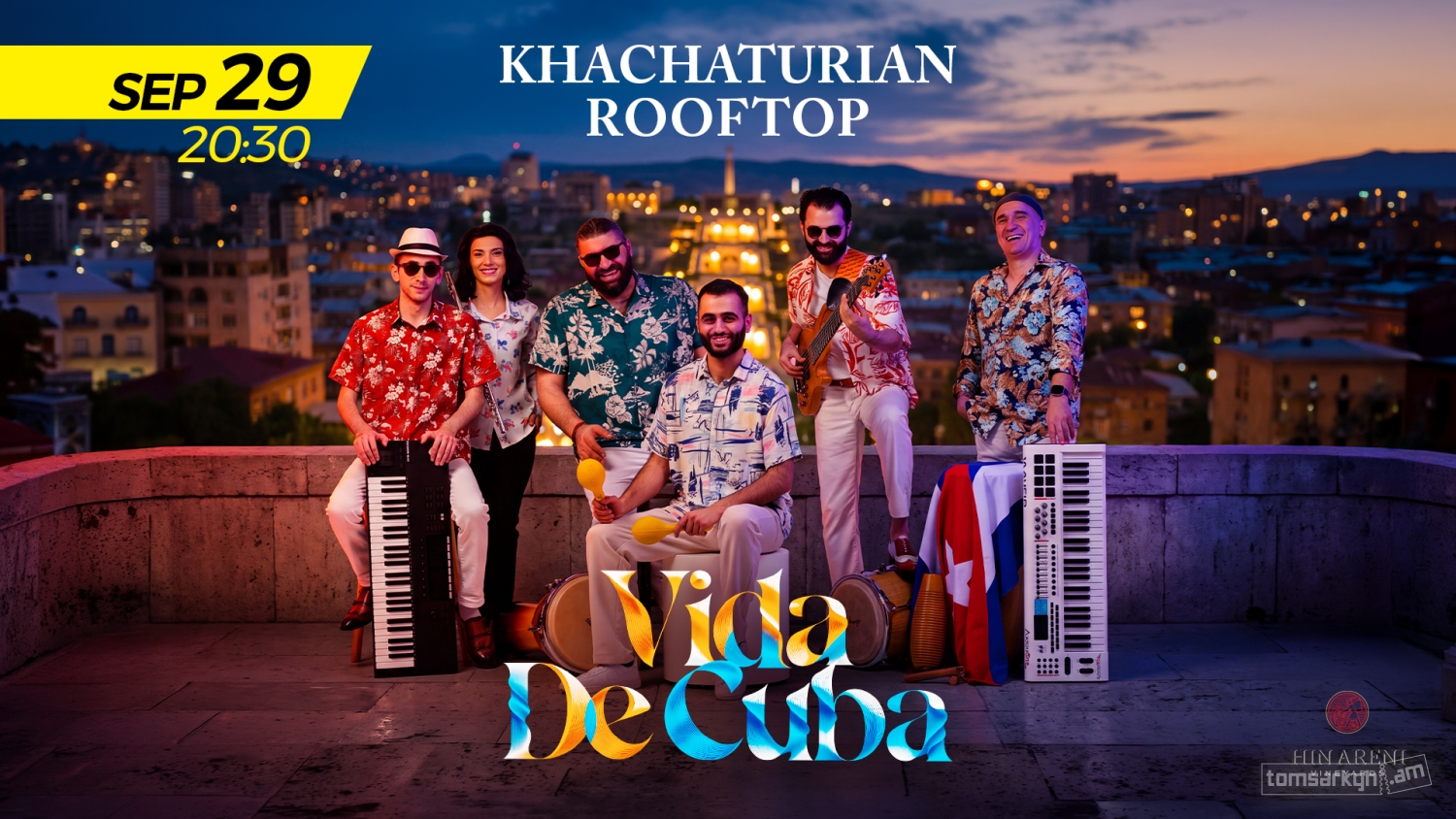 Афиша: Khachaturian Rooftop | Vida De Cuba