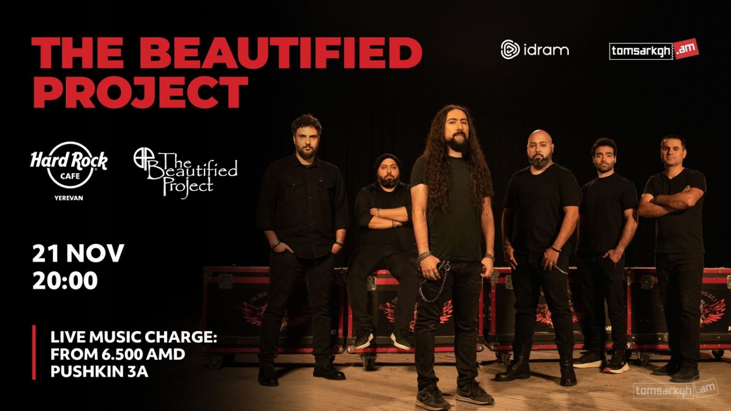 The Beautified Project Concert - Տոմսարկղ.am - միասնական տոմսային համակարգ