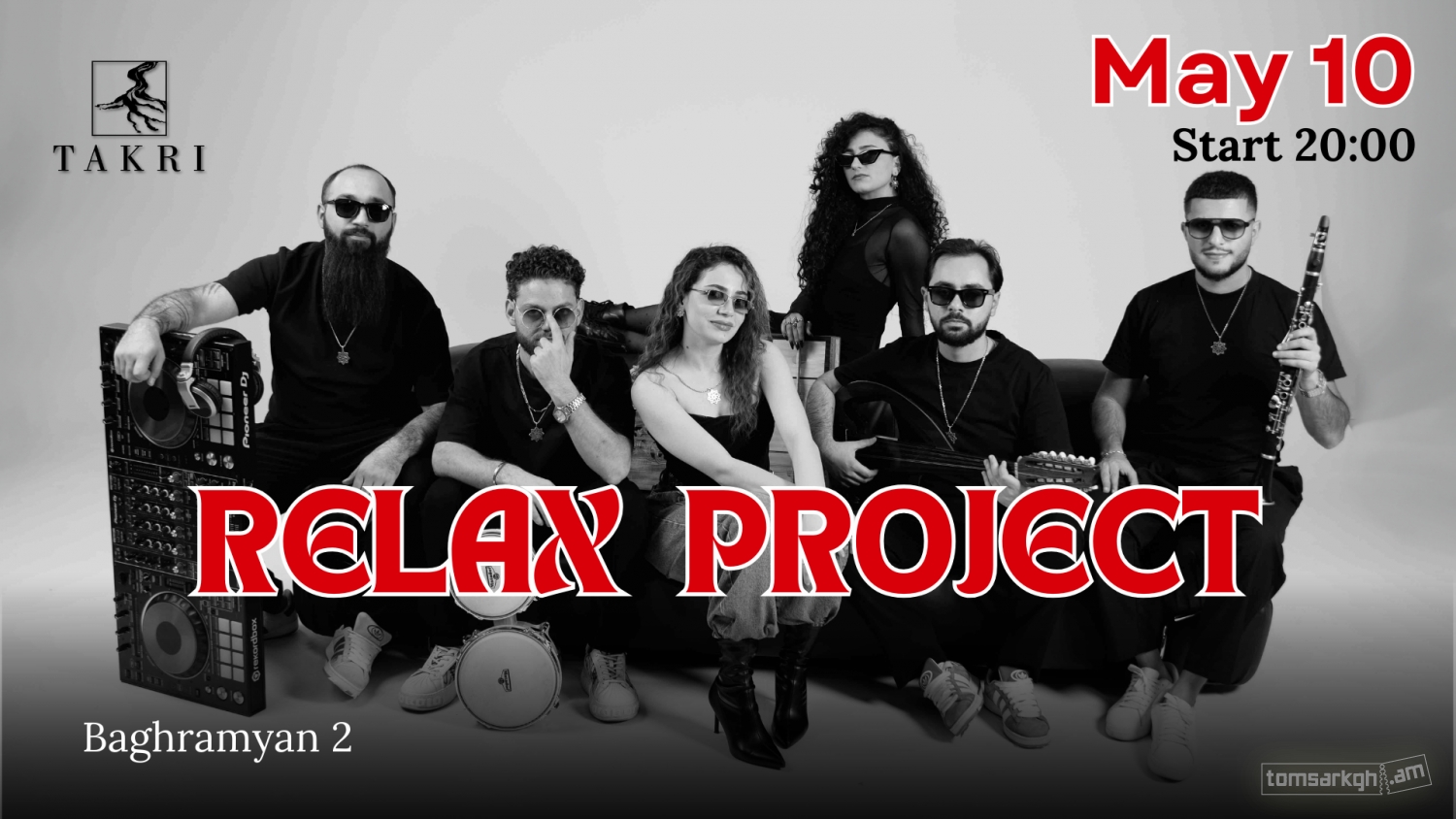 Relax Project at Takri - Տոմսարկղ.am - միասնական տոմսային համակարգ