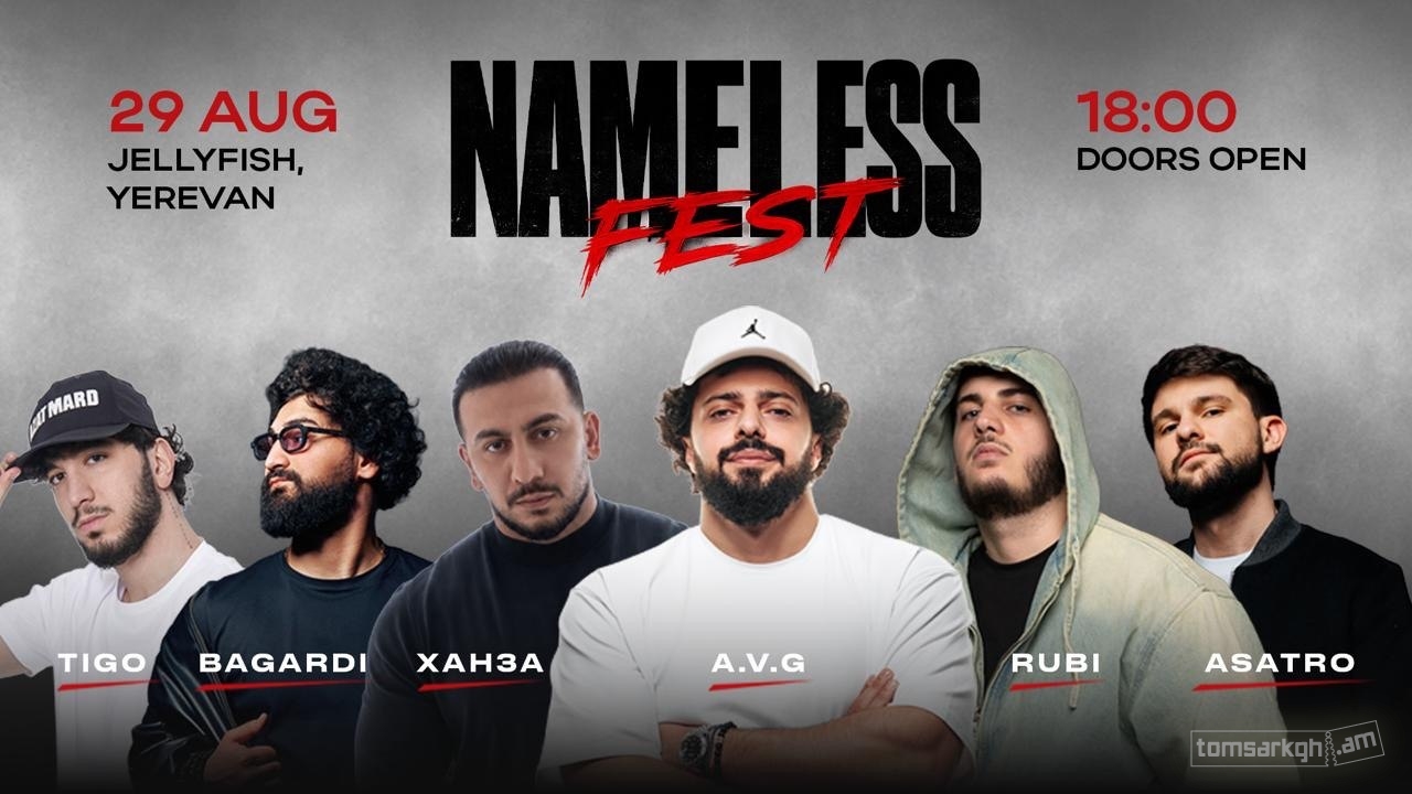 Nameless Fest | A,V.G, Xanza, Bagardi, Rubi, Tigo, Asatro