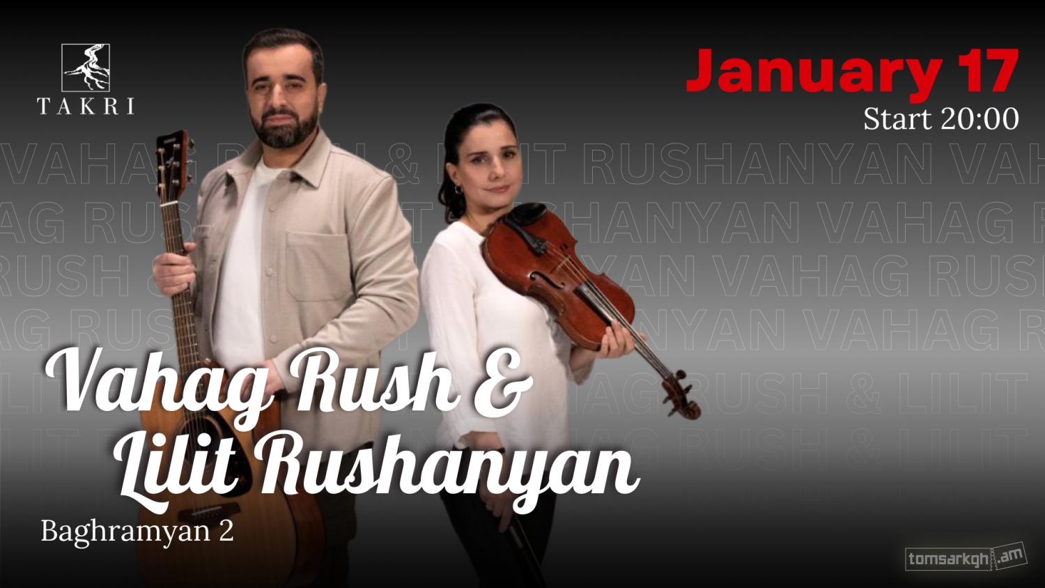 Vahag Rush and Lilit Rushanyan